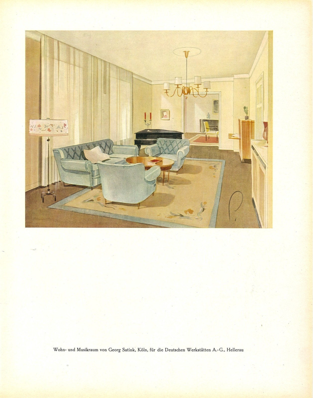 1920’s – 1930’s Germany +100 Color Plates Modern Architectural Interiors