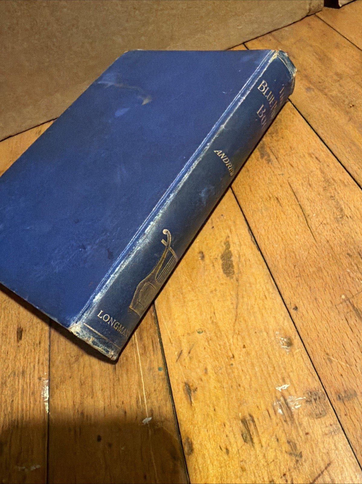 The Blue Poetry Book Andrew Lang 1891 First Edition Illustrated H J Ford Antique