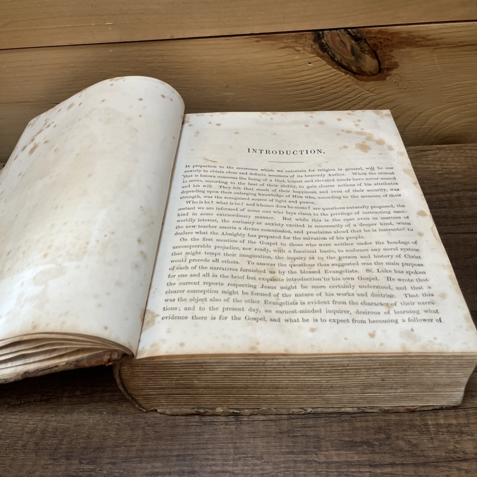 Rare Antique Bible Based Book Life Of Jesus Christ 1851-1855 London & New York
