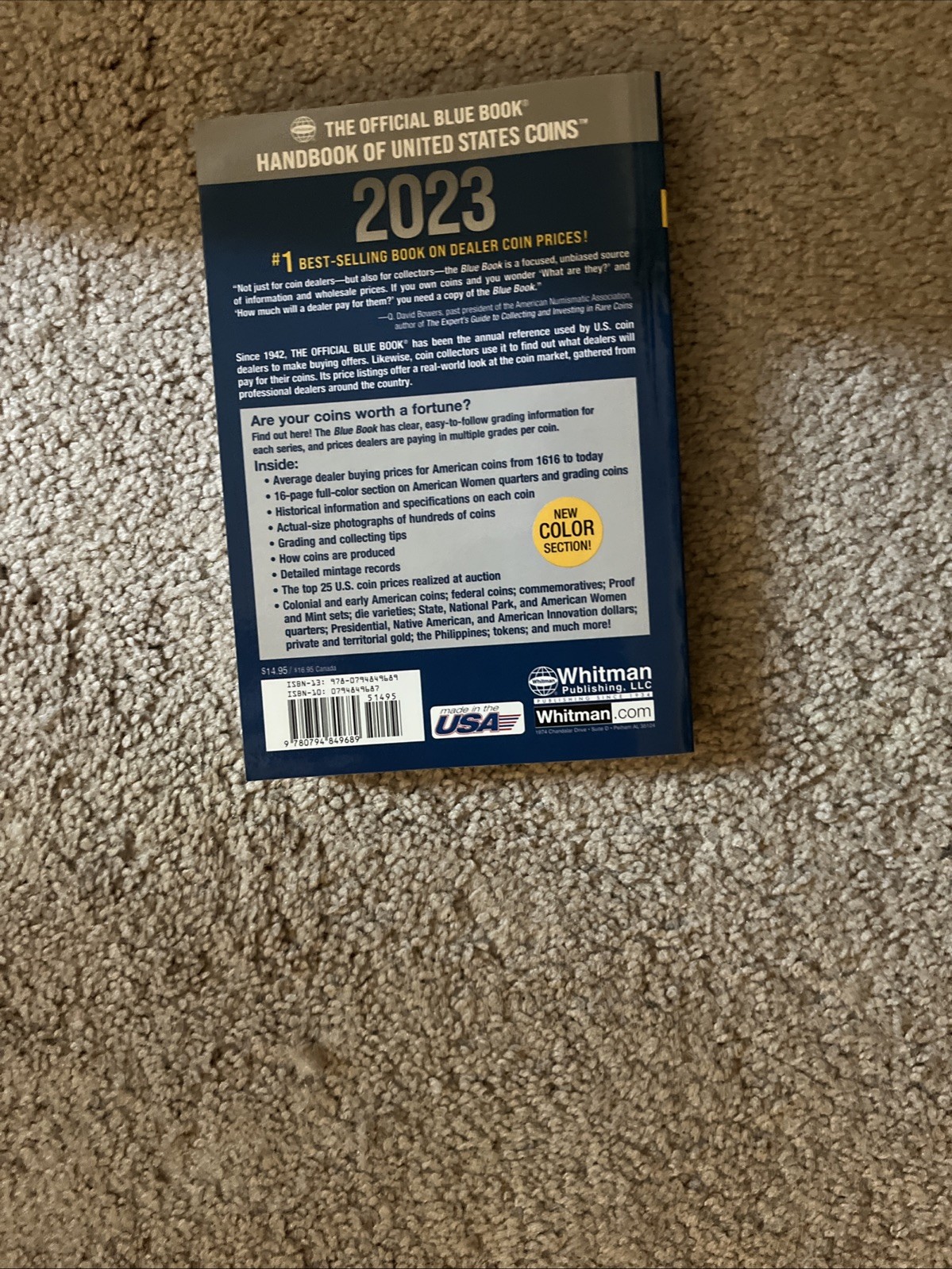 Bluebook 2023 Trade Paper by David Q. Bowers and Jeff Garrett (2022, Trade…