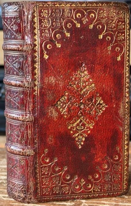 1730 Superb Miniature Scottish Prayer Book. Fine Gilt Leather Binding. Psalms.