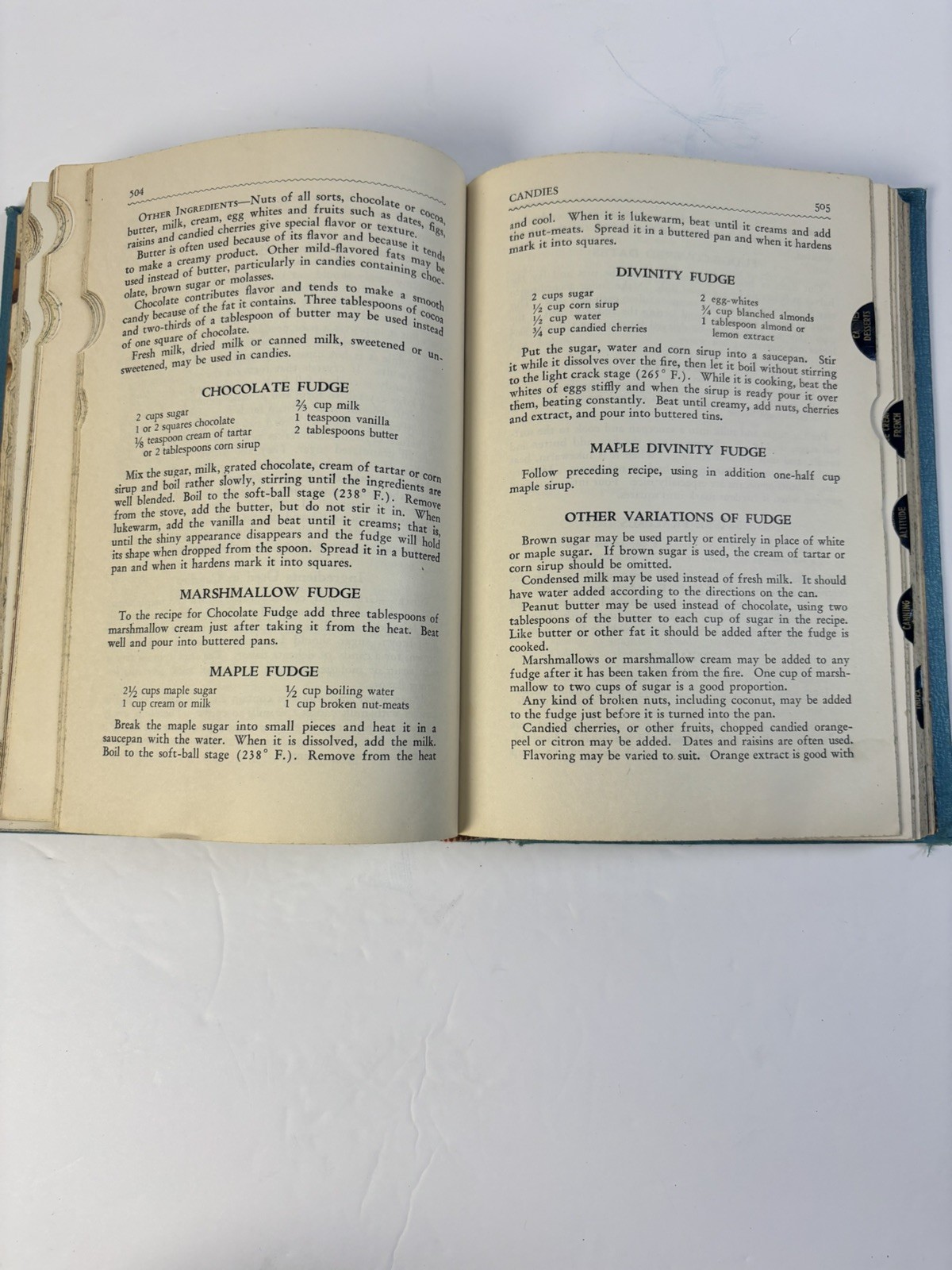 Vtg 1948 The American Woman’s Cook Book By Ruth Berolzheimer -Thumb Indexed