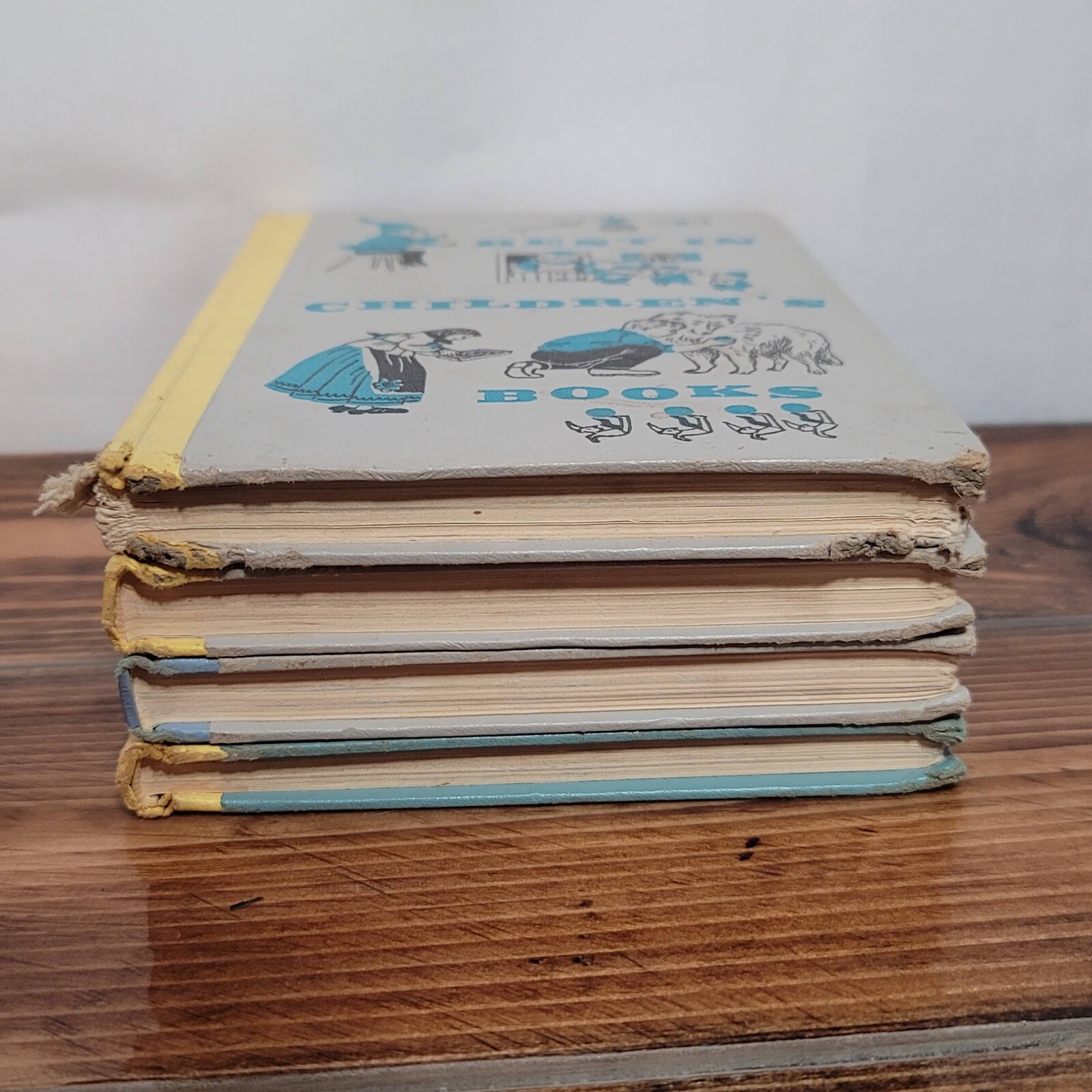 Set of 4 “Best In Children’s Books” 1957/1958/1959 HC Doubleday Juvenile Fiction