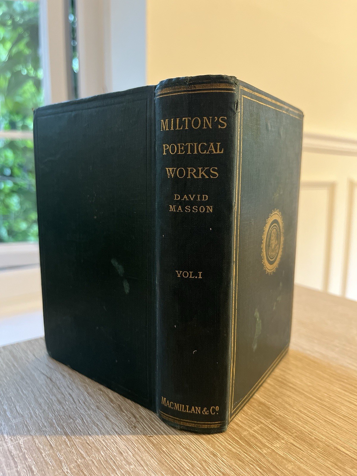 The Poetical Works of John Milton, Vol. I by John Milton. 1874. Macmillan