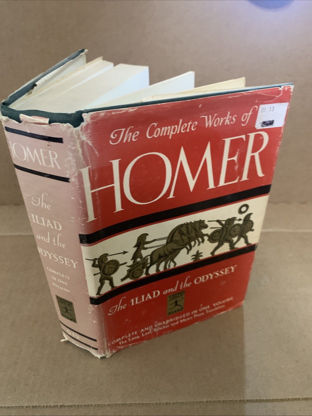 The Complete Works of Homer by Homer HC First Ed Very Good 1950