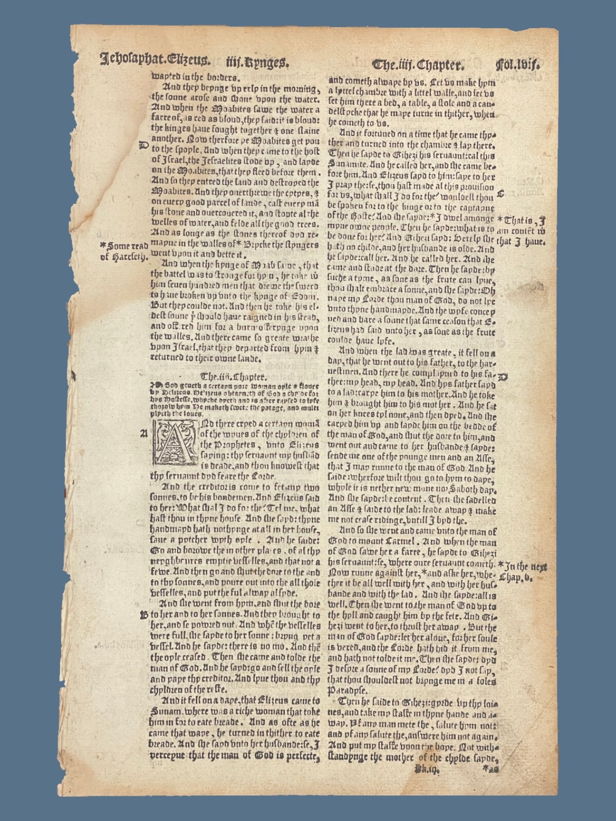 1549 Matthews-Tyndale Bible Page – Select Your Favorite Passage
