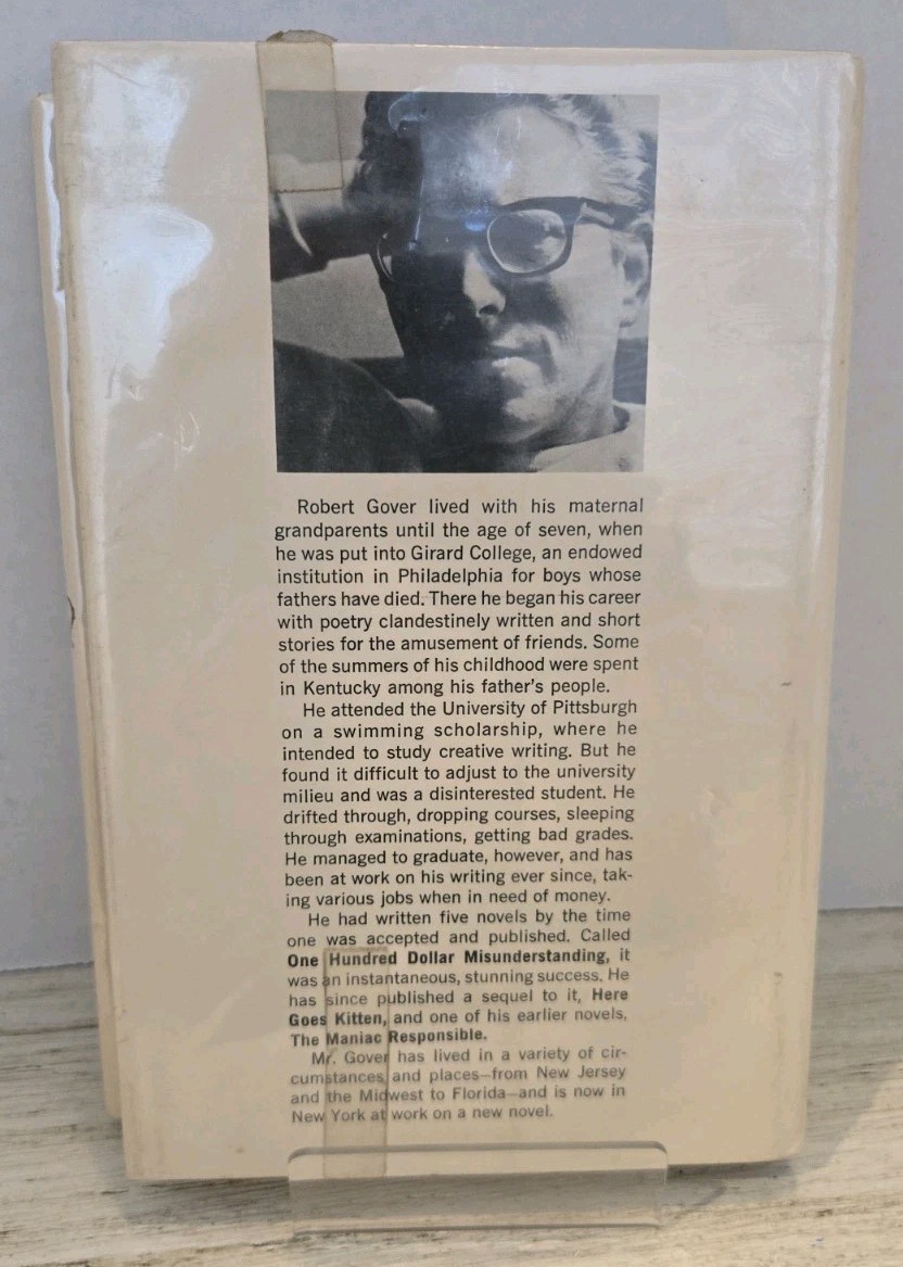 Poorboy at the Party Robert Gover 1966 Trident Press HC DJ Book Club Library…
