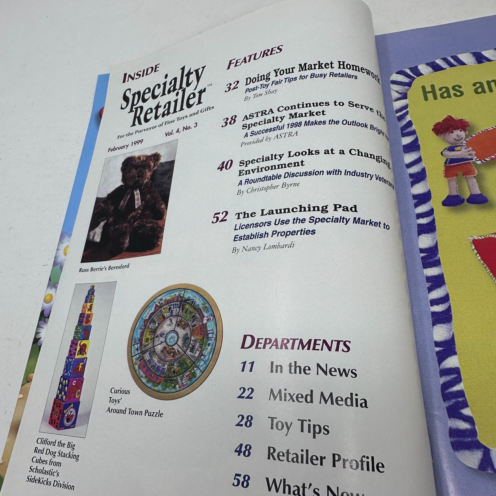 Specialty Retailer Catalog Magazine Technology Toys Gifts February 1999 Vintage