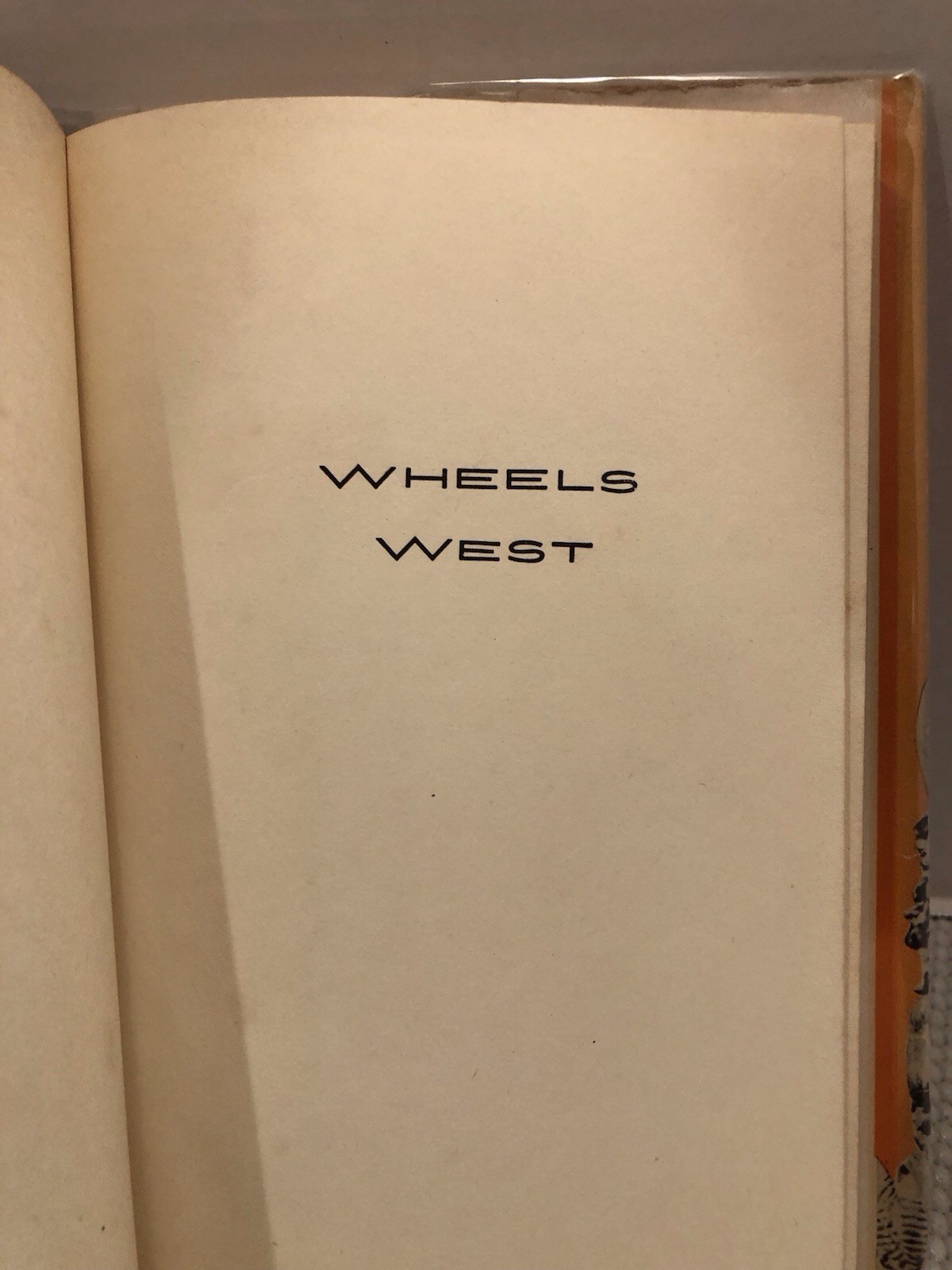 WHEELS WEST THE STORY OF THE DONNER PARTY BY HOMER CROY HISTORY BOOK 1955