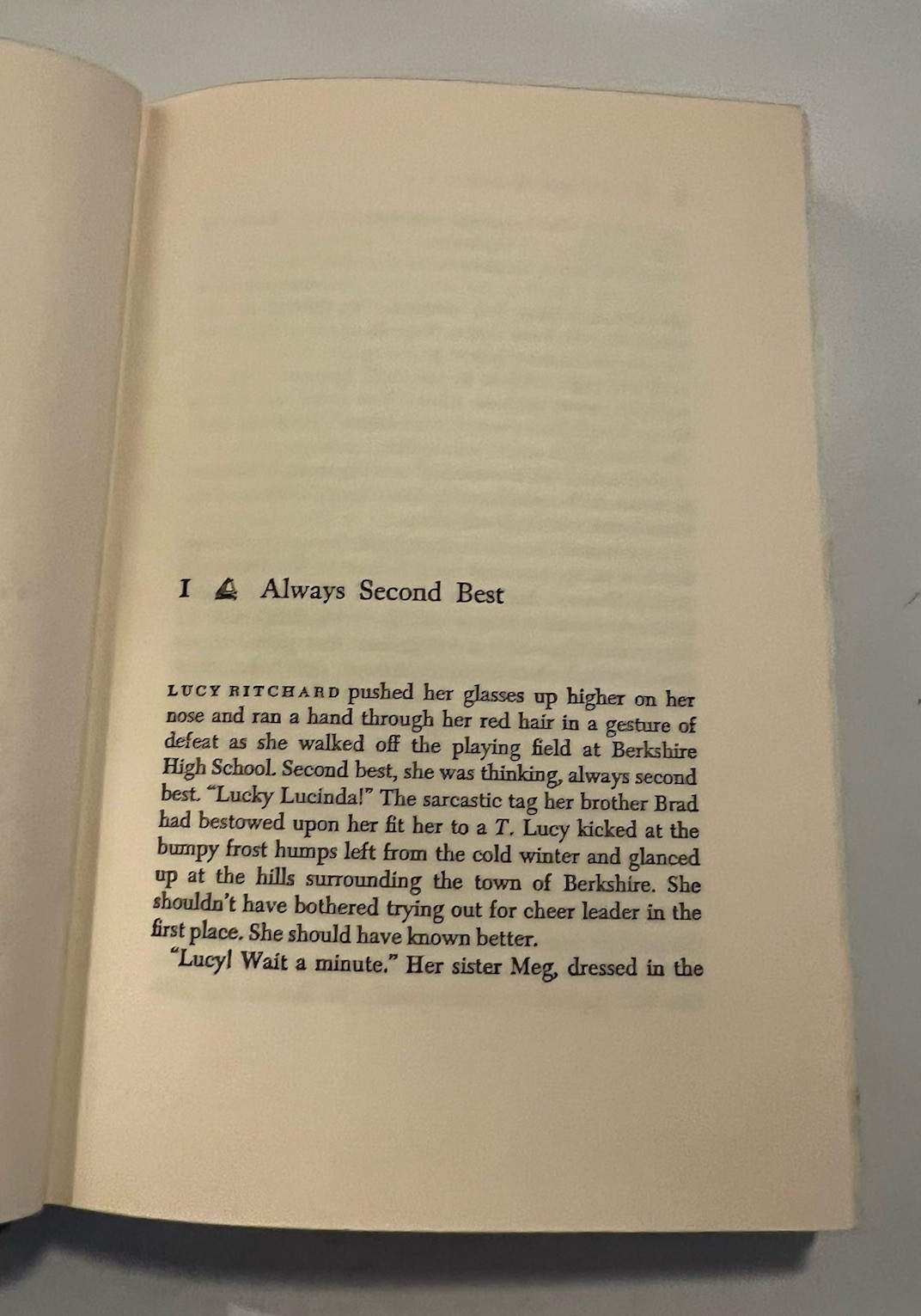 SECOND BEST by BARBARA CLAYTON Funk Wagnalls Hardcover 1963 Book Club Edition.