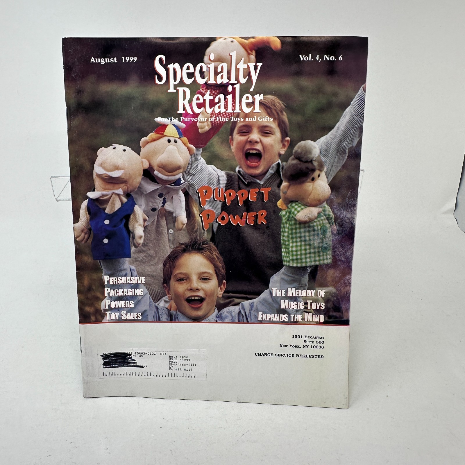 Specialty Retailer Catalog Magazine Technology Toys Gifts August 1999 Vintage