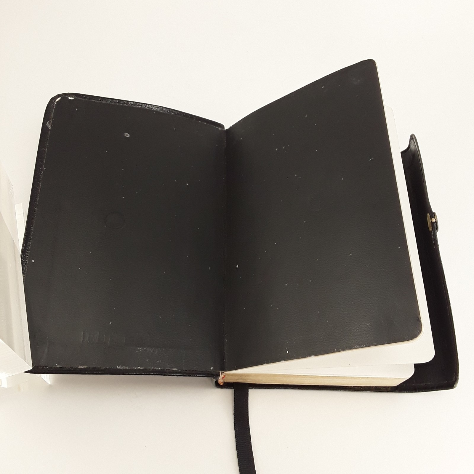 Holy Bible KJV Pocket Size, Red Letter, Snap, Black Bonded Leather, 1982 Holman