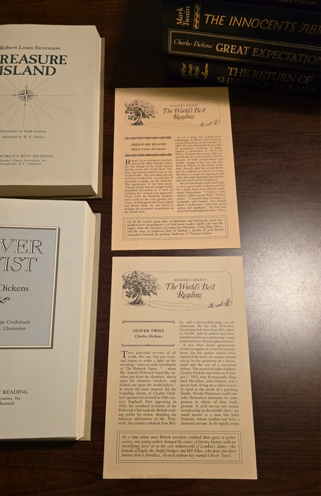 Readers Digest The World’s Best Reading Hardcover Classics 10 Volumes