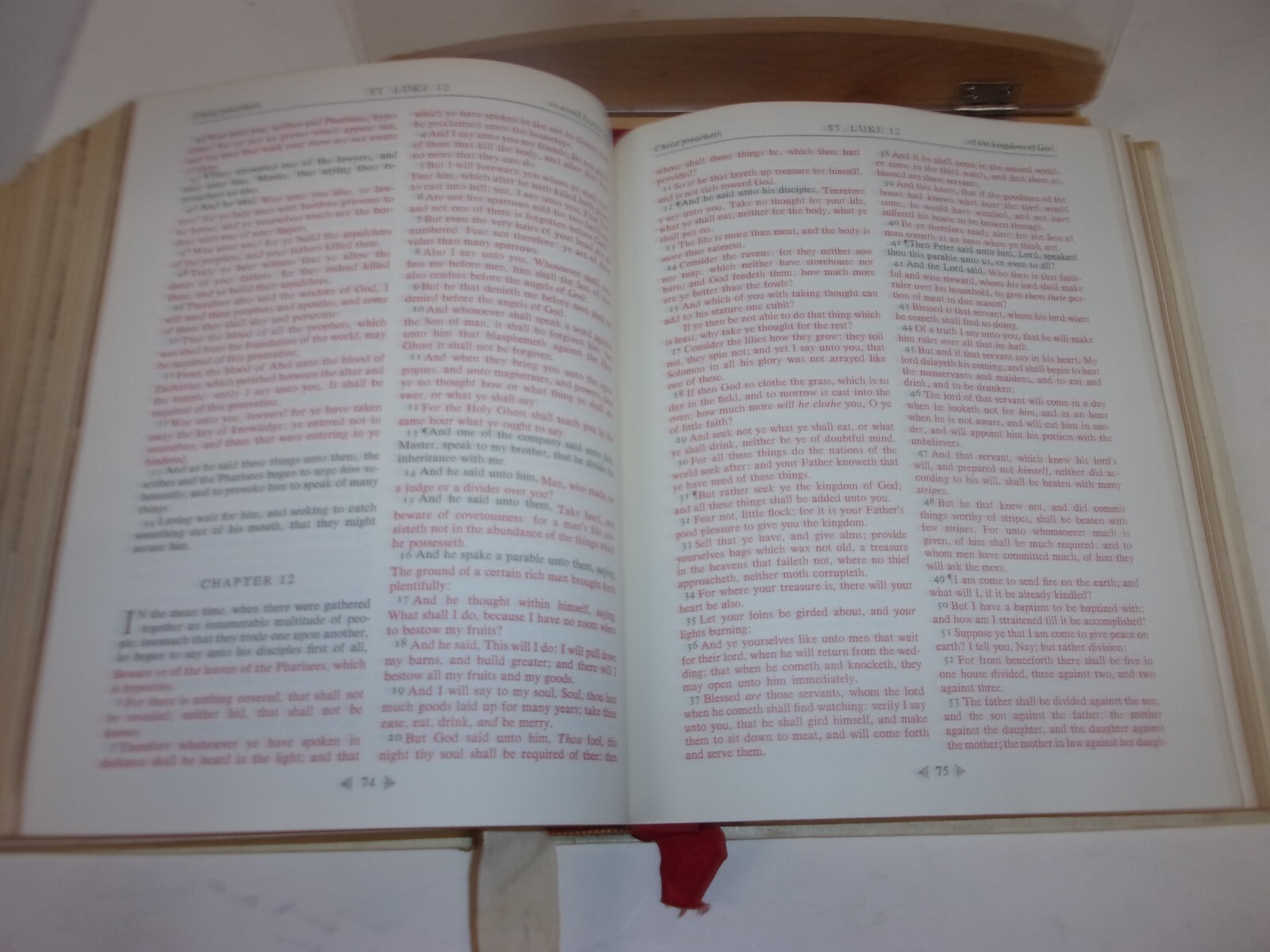 The Holy Bible Michelangelo Edition KJV Abradale Press Publishers 1965 Old & New
