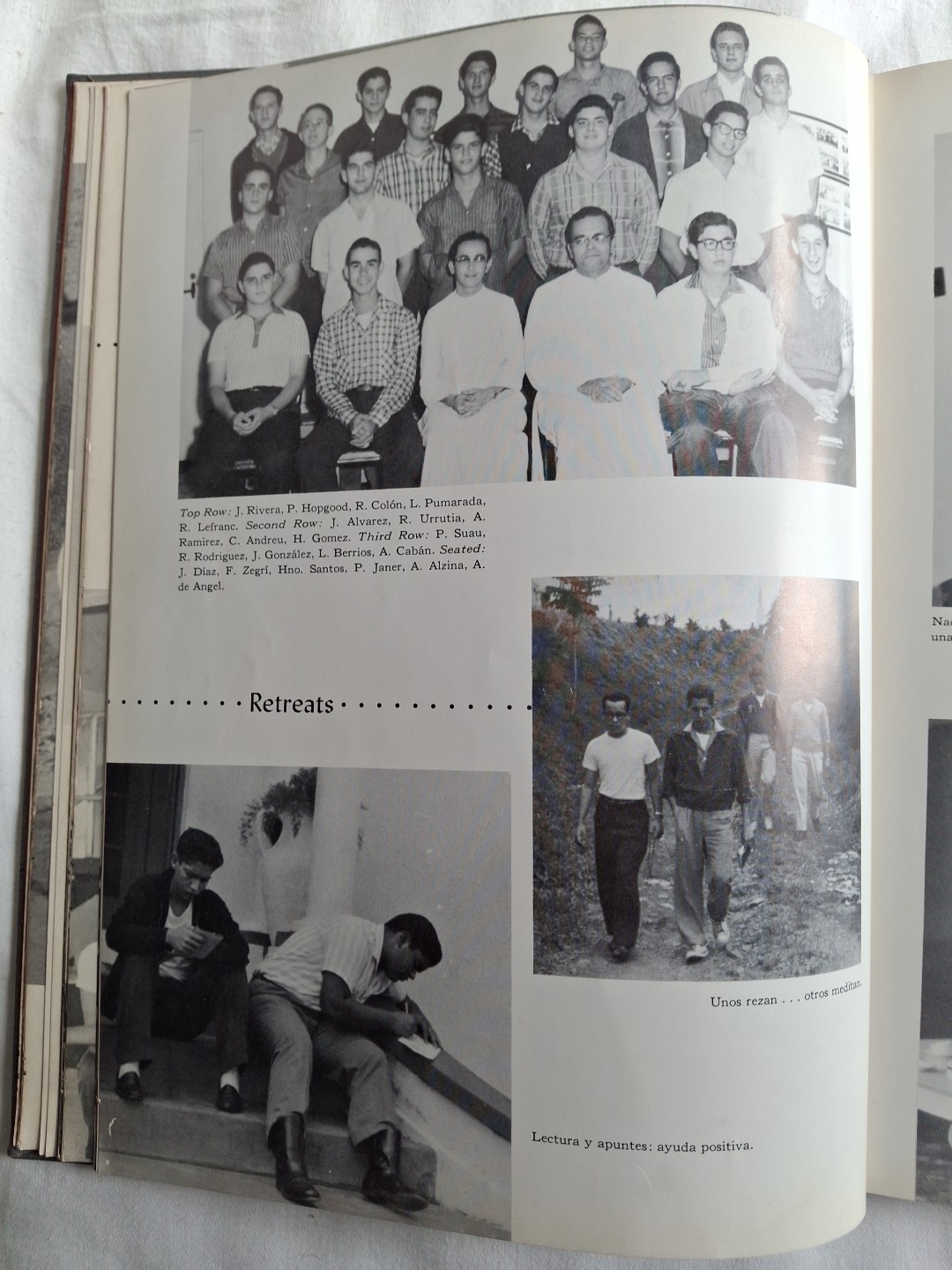 ORIGINAL “COLEGIO SAN IGNACIO” PUERTO RICO VINTAGE 1960 SCHOOL YEARBOOK RARE HTF