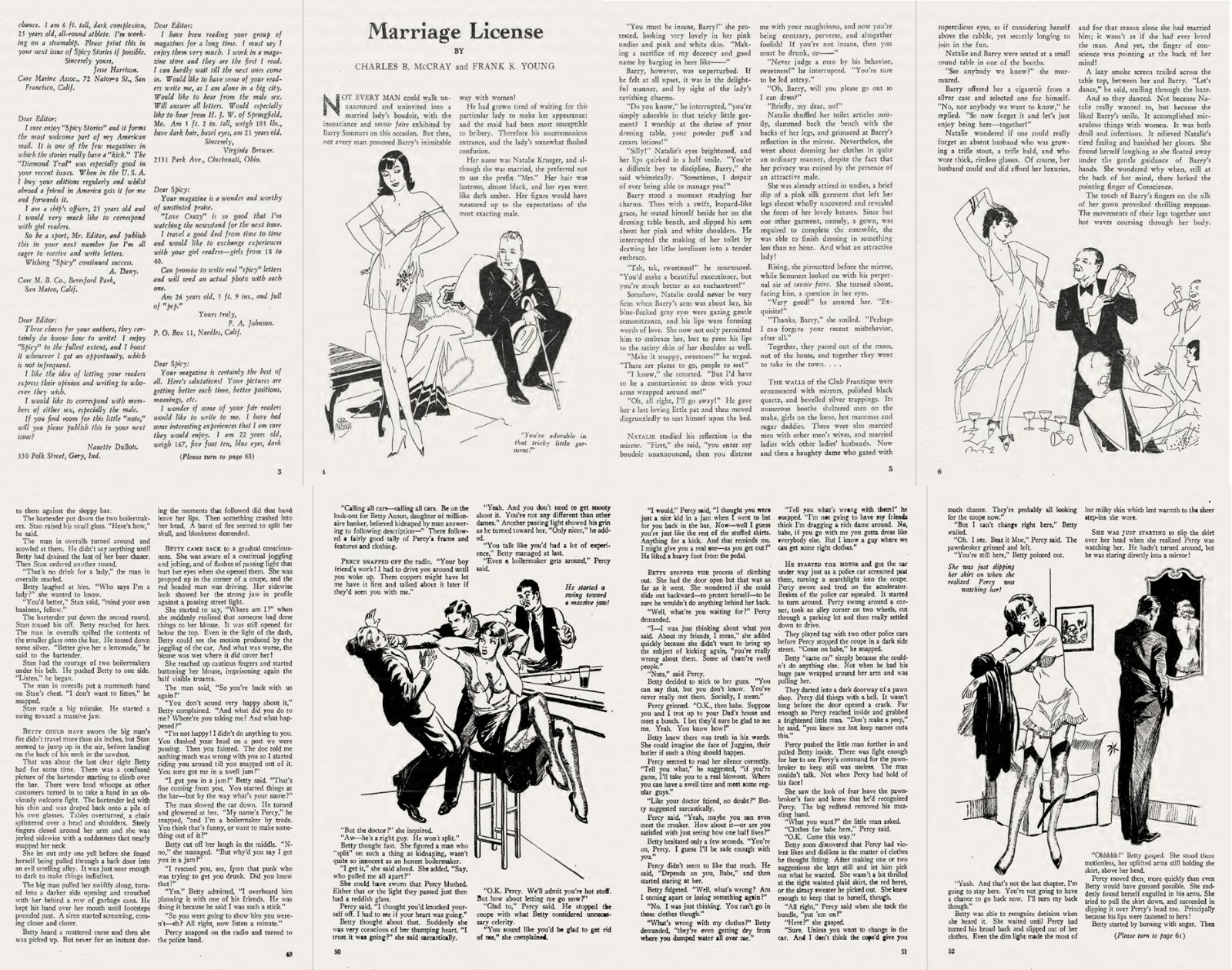 Spicy Stories – Daring Risqué Saucy Racy Naughty & Sexy – 9 Old Issues on DVD