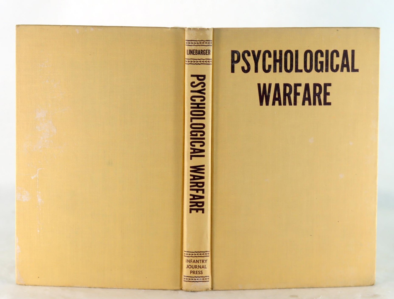 Paul M A Linebarger Cordwainer Smith 1st Ed 1948 Psychological Warfare HC w/DJ