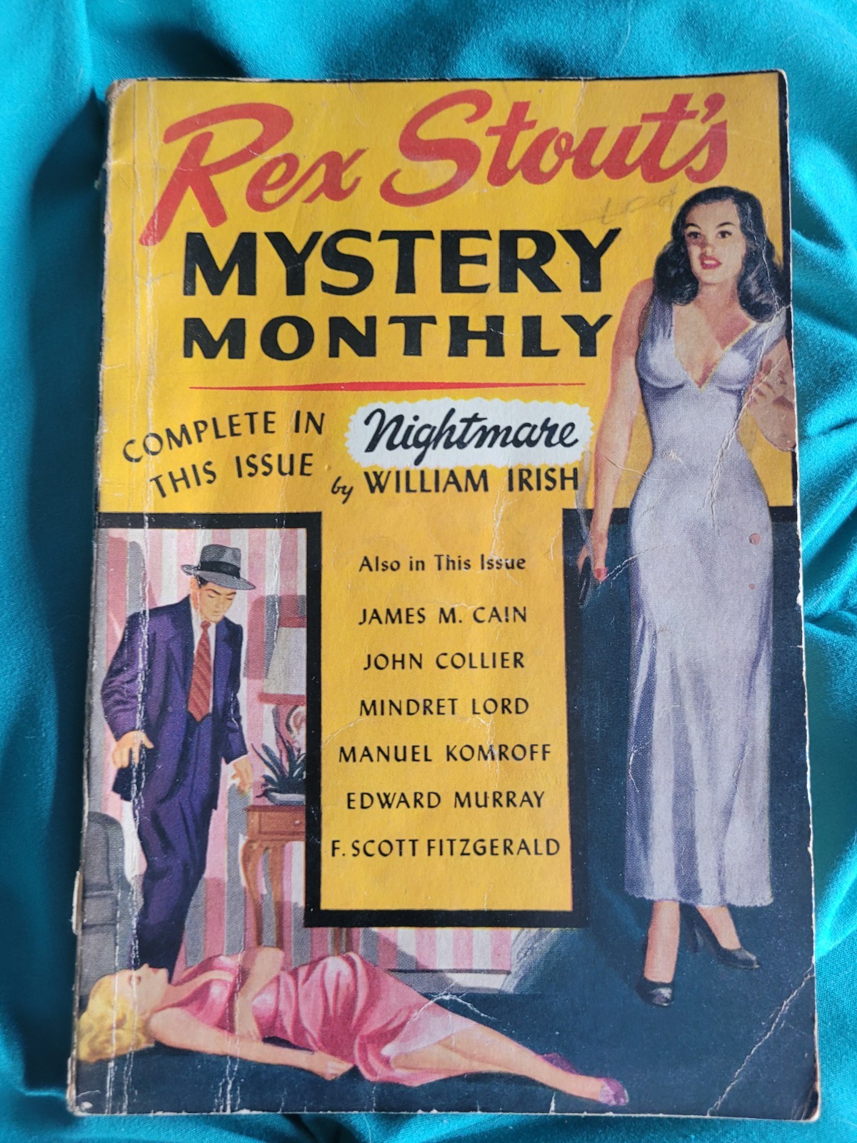 Rex Stout’s Mystery Monthly #7 – 1946 William Irish James Cain John Collier
