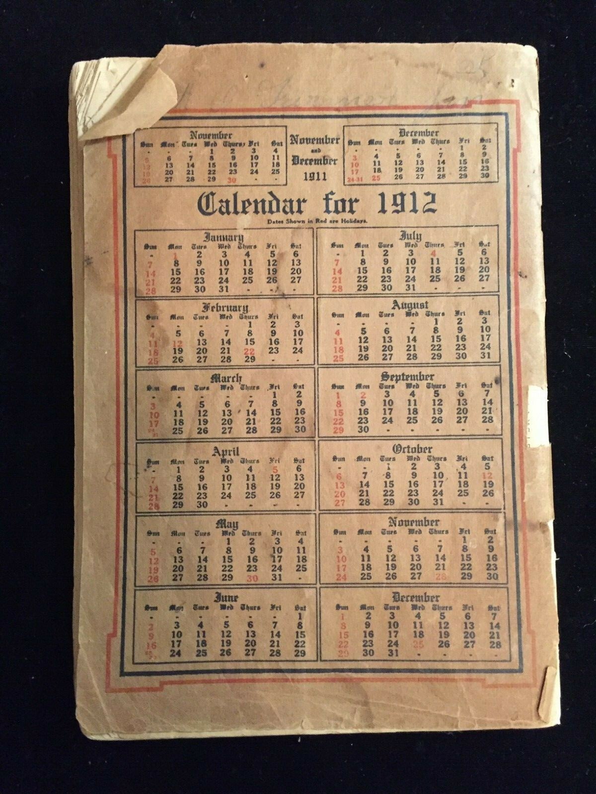 The Christian Herald almanac 1912