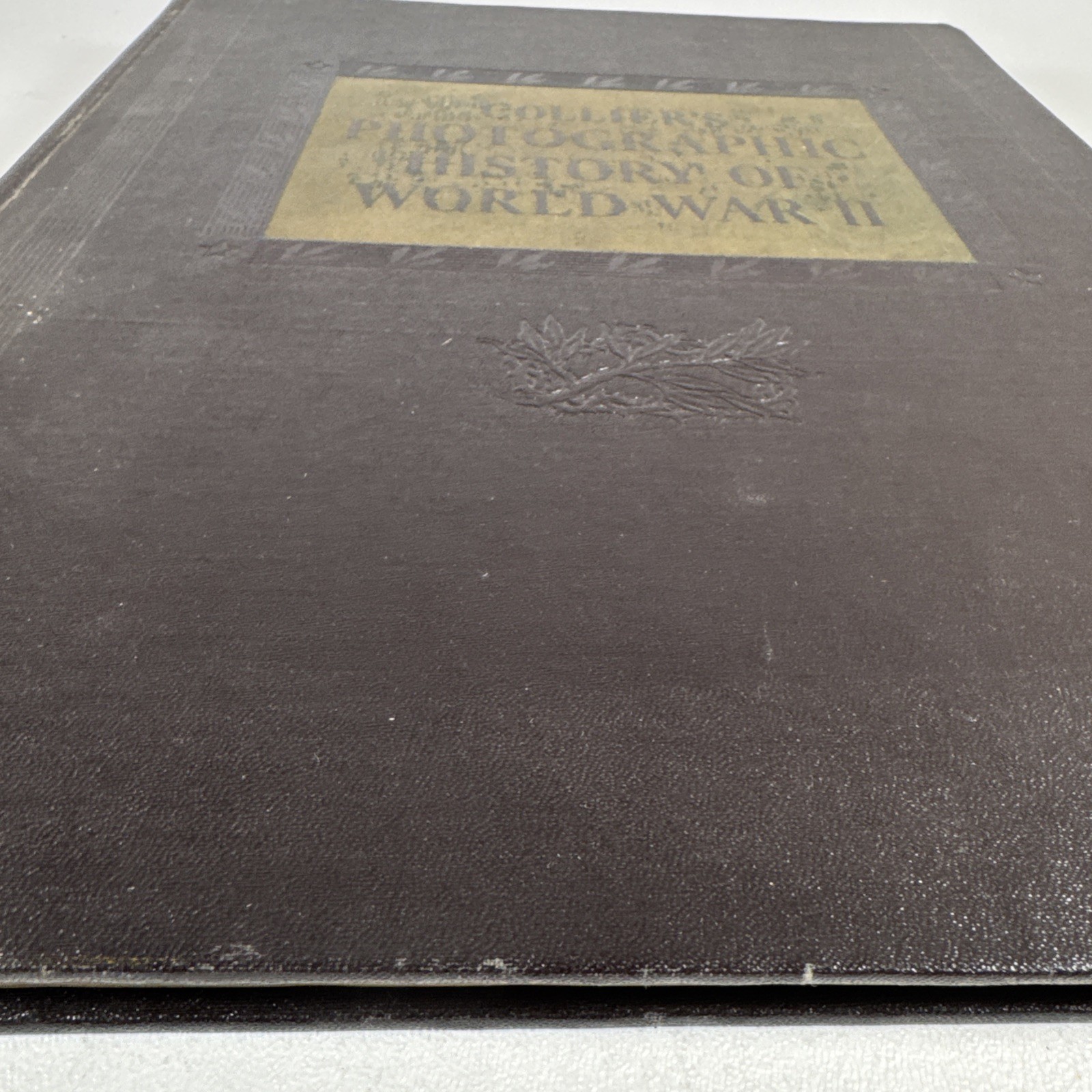 Collier’s Photographic History of World War II – Large-Size 1946 Hardcover