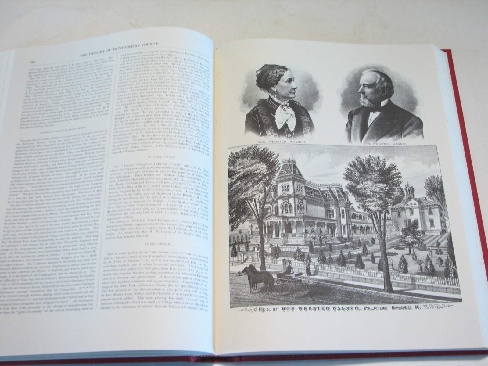 History Montgomery & Fulton Counties New York NY 1878 reprint Fonda Johnstown
