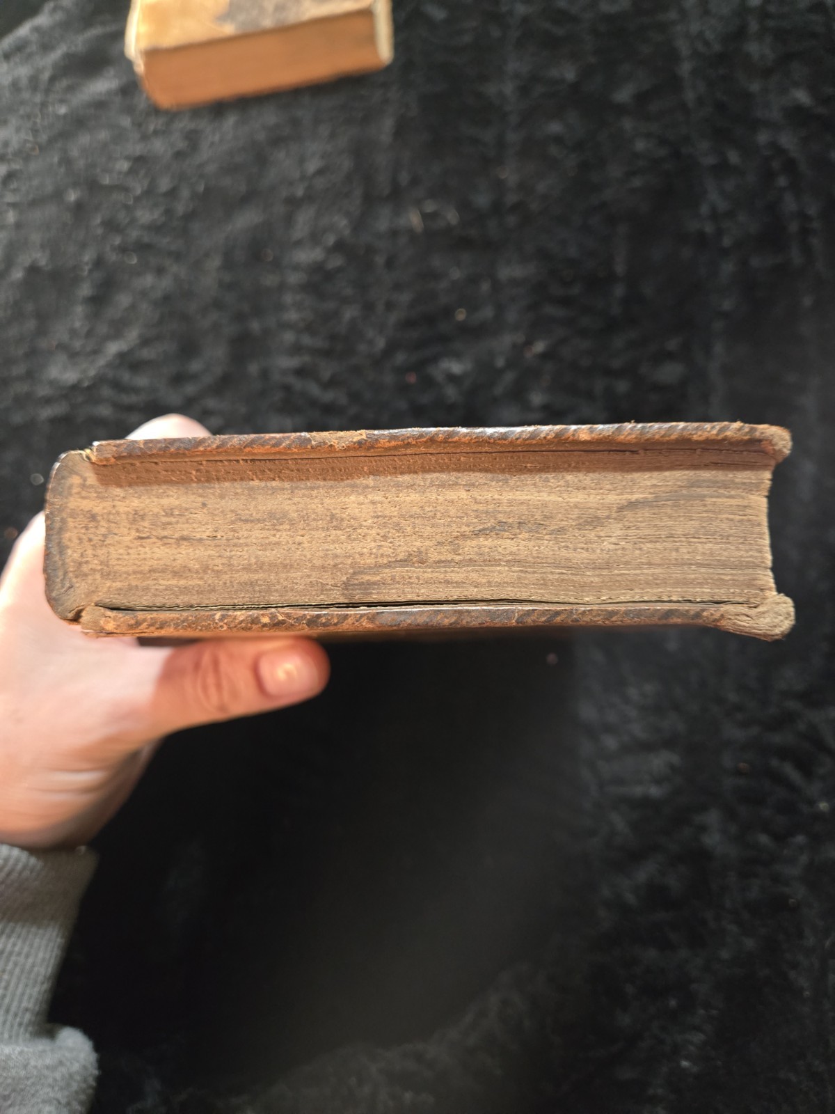 18th Century two volumes of an antique, leather-bound edition of Pliny’s Letters