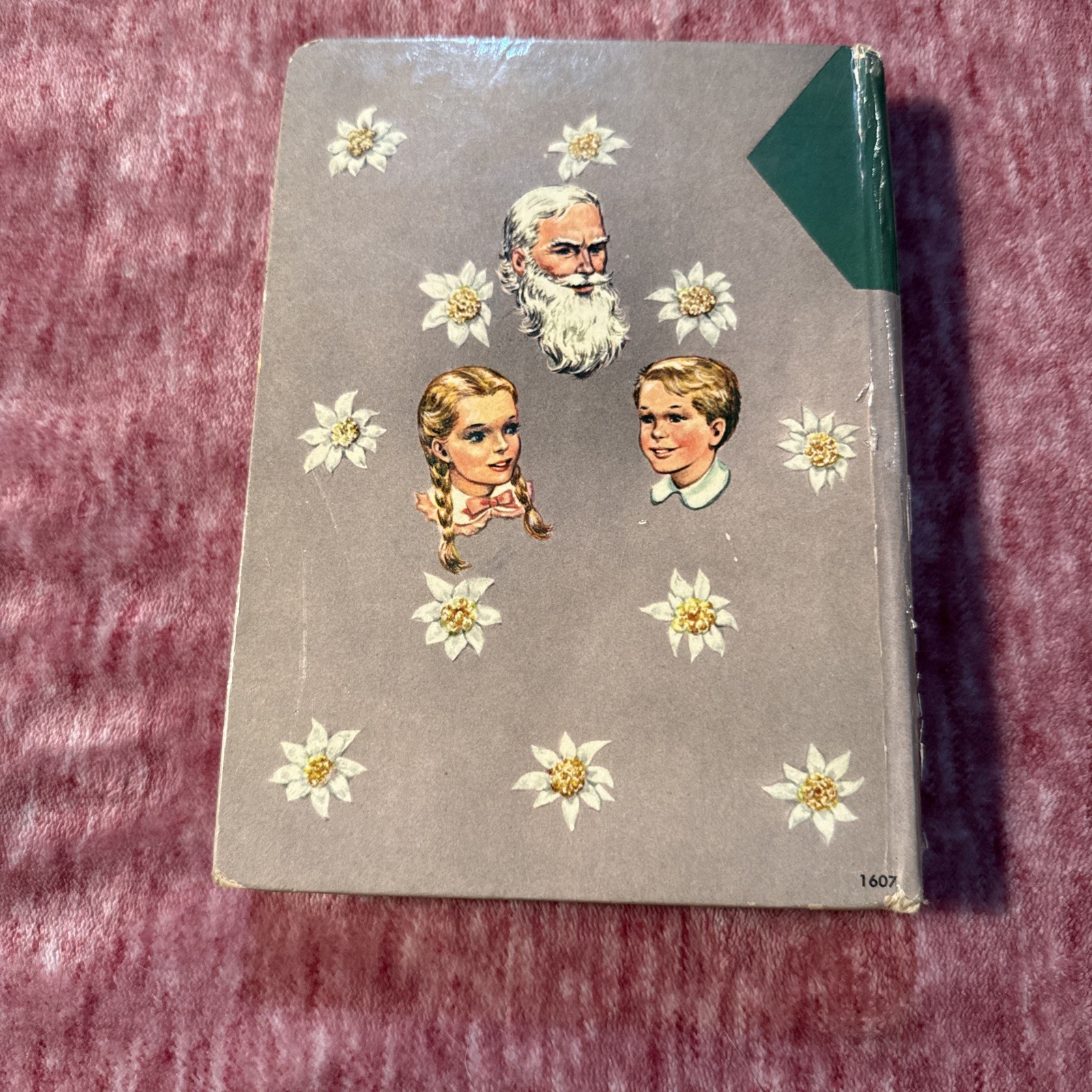 Heidi Johanna Spyri Hardback Book Vintage Whitman Publishing 1950s