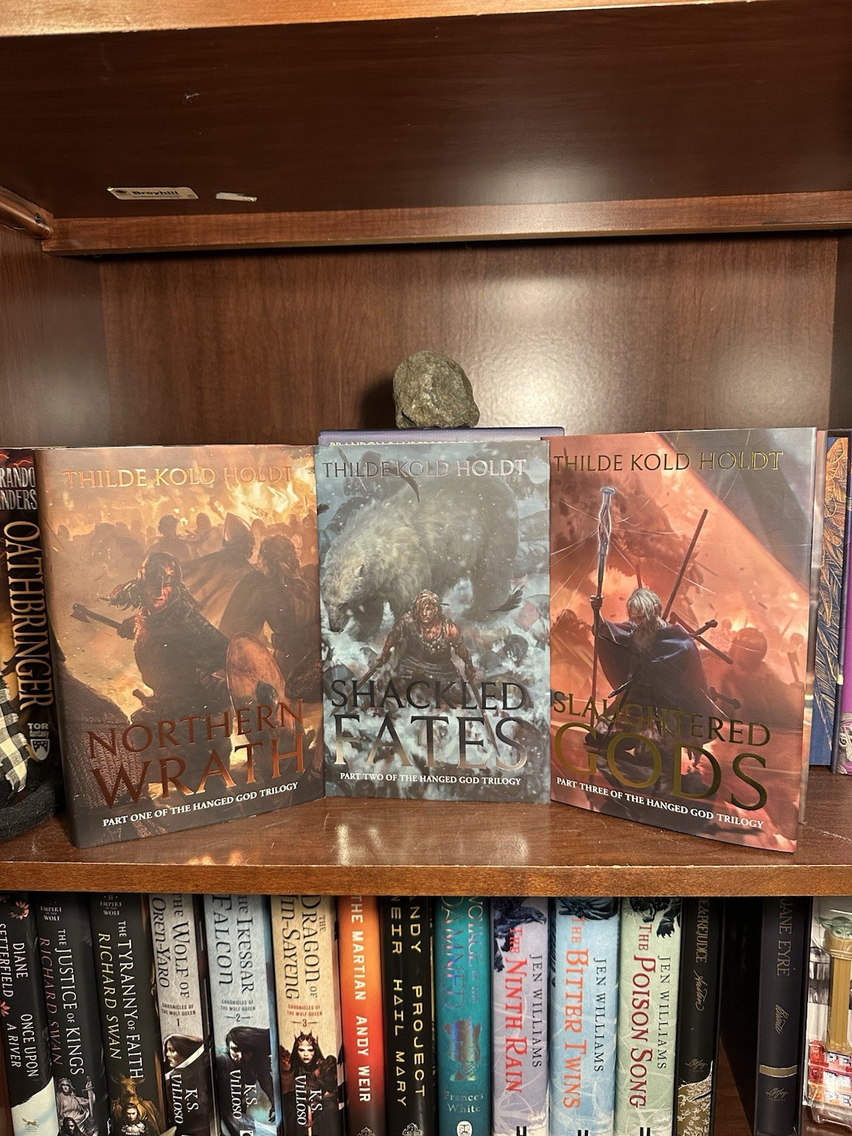 Thilde Kold Holdt The Hanged God Trilogy Signed 1st Limited HC Set 2024