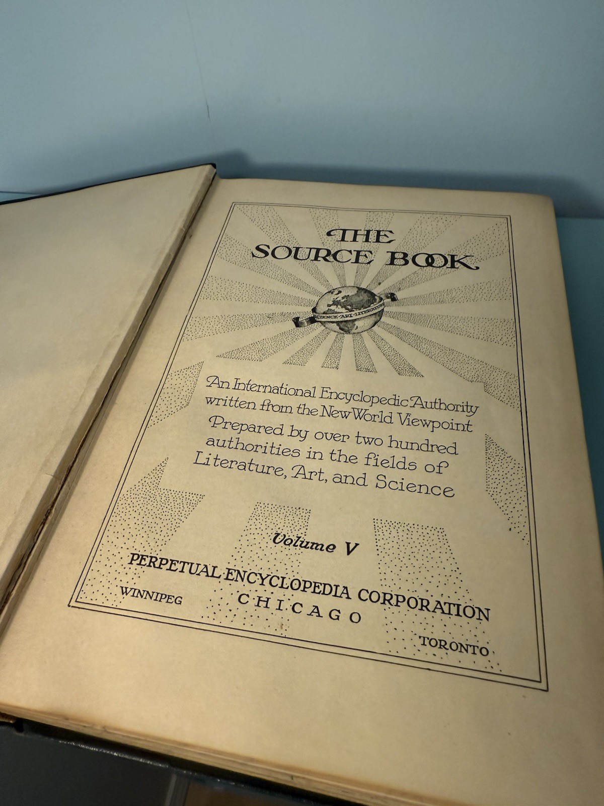 The Source Book Encyclopedia – 1924 – Complete Set – Volumes 1-10