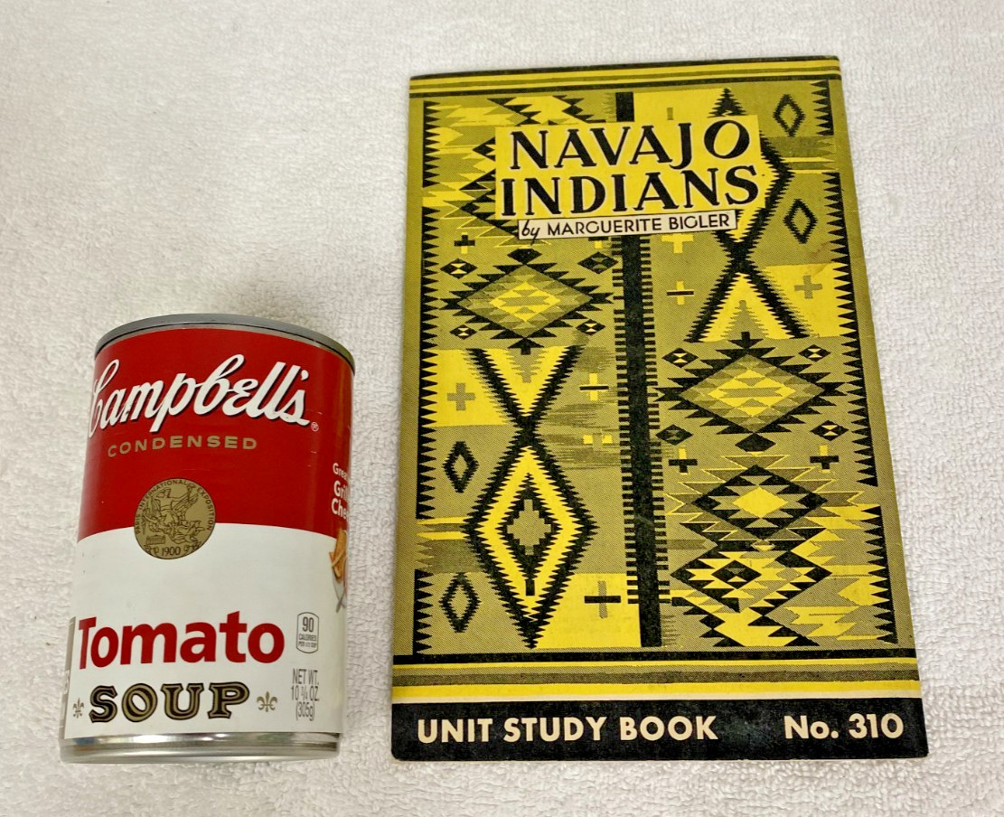 Vintage 1934 Navajo Indians Unit Study Book Marguerite Bigler Illustrated