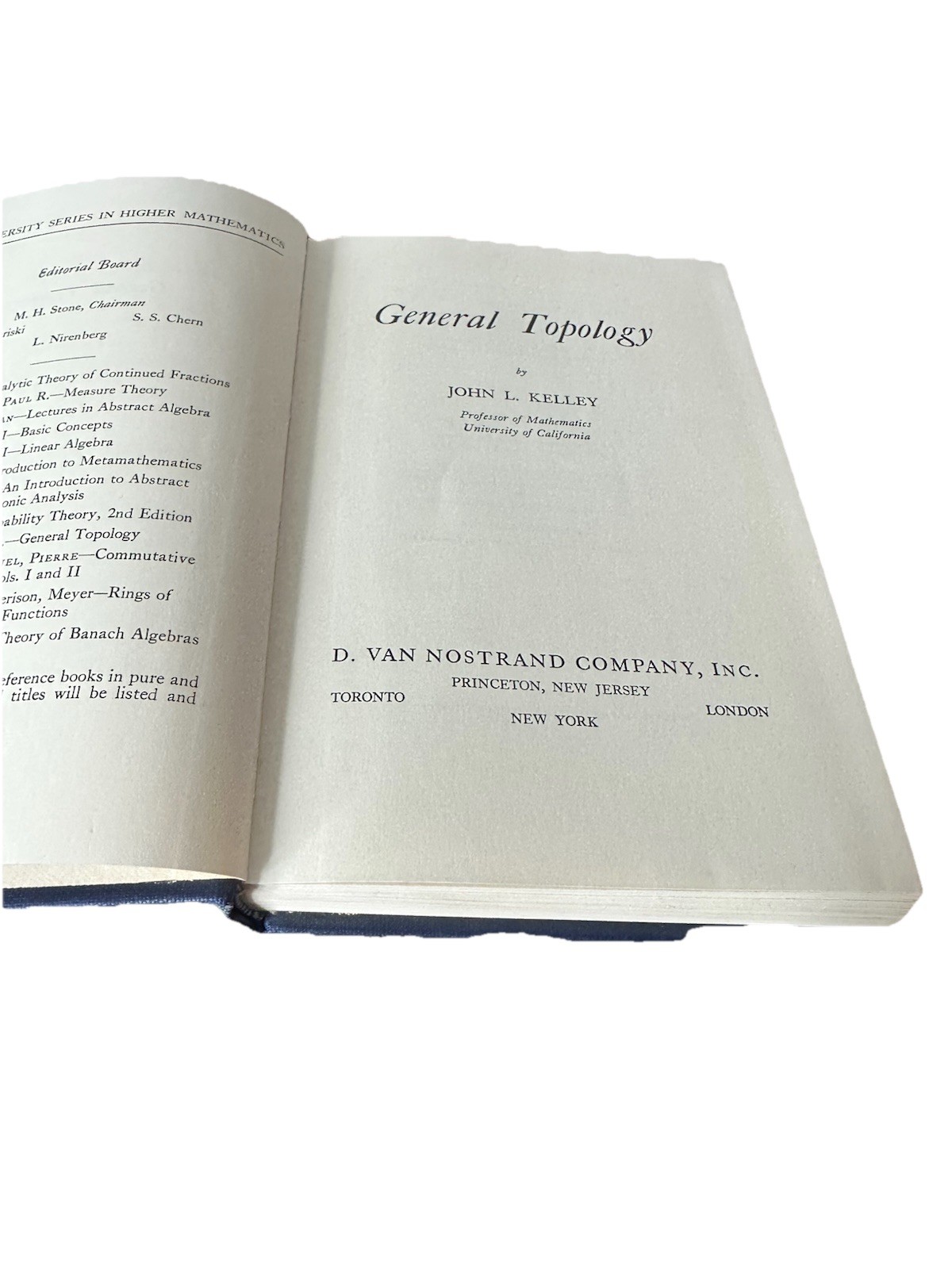 General Topology By John L Kelley (1955, Hardcover)