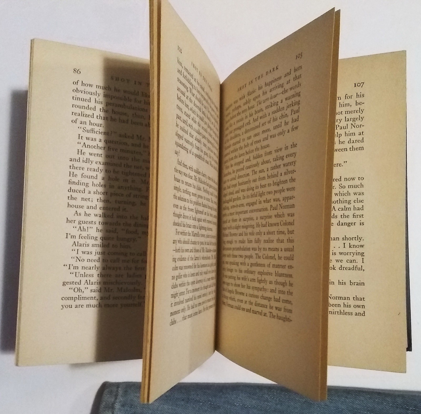 SHOT in the DARK by Gerard Fairlie 1932 *1st Edition* DETECTIVE series A.L. Burt