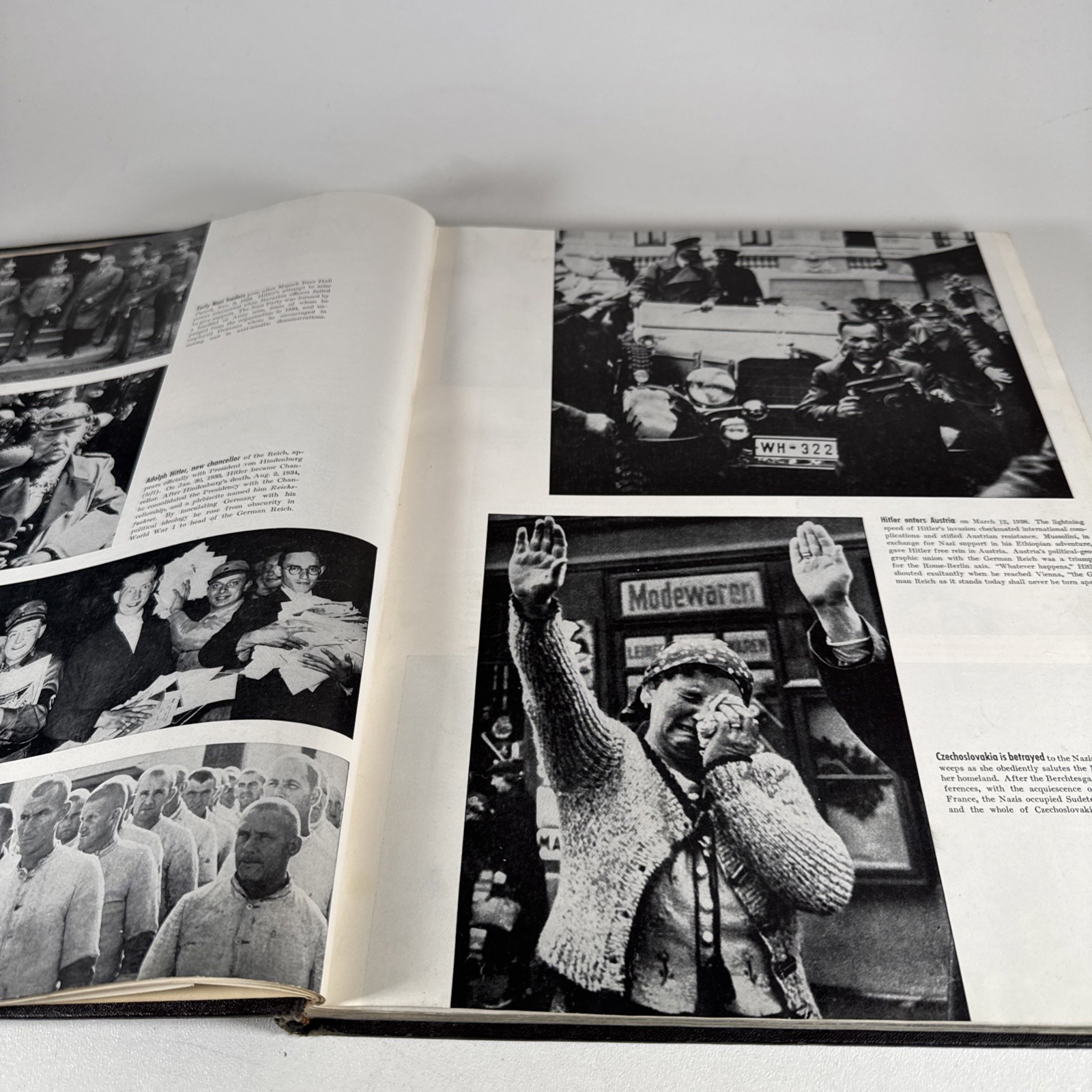 Collier’s Photographic History of World War II – Large-Size 1946 Hardcover