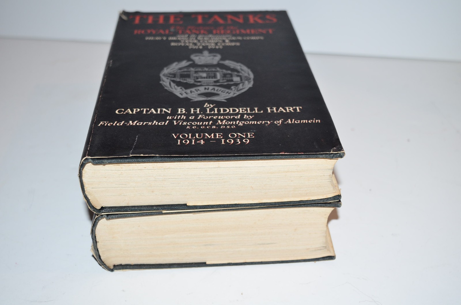 The History Of The Royal Tank Regiment B.H. Liddell Hart 1959 Vol 1-2 Book set