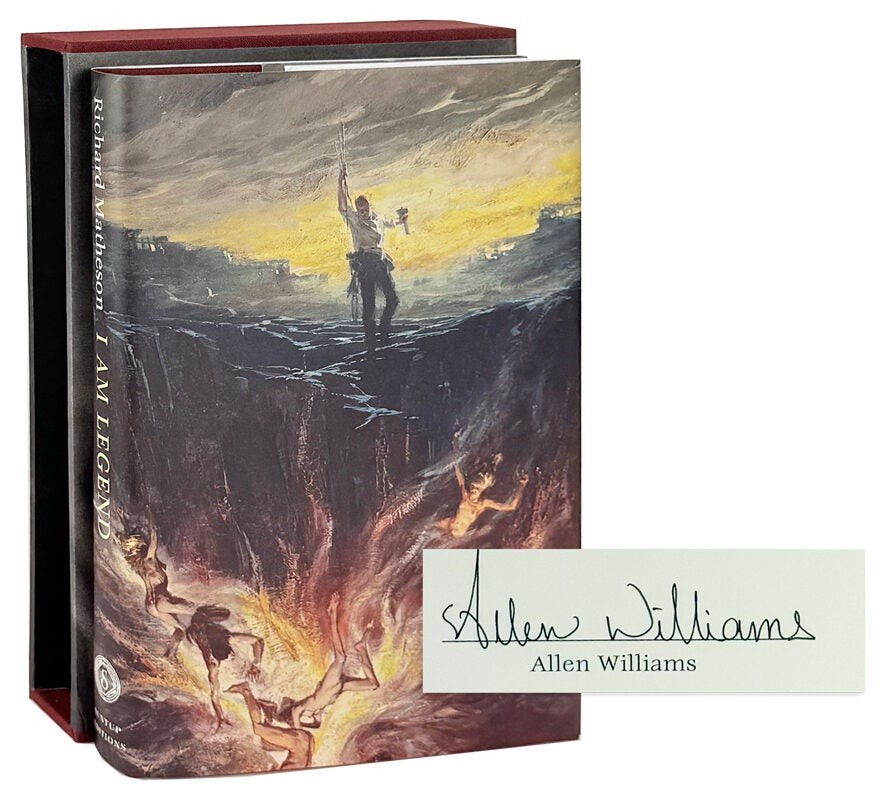Richard Matheson / I Am Legend Suntup Artist Ed. Signed Allen Williams 2020 NF