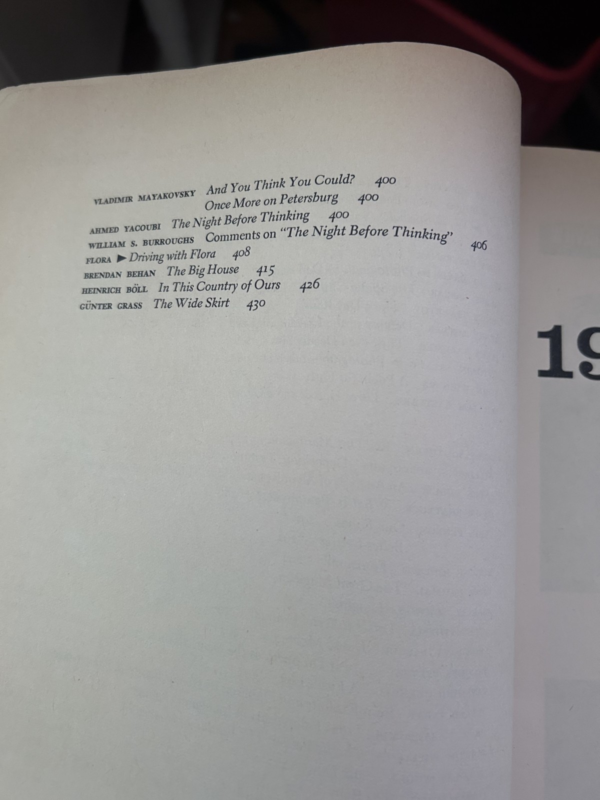 Evergreen Review Reader 1979 First Printing Kerouac Ginsberg Burroughs