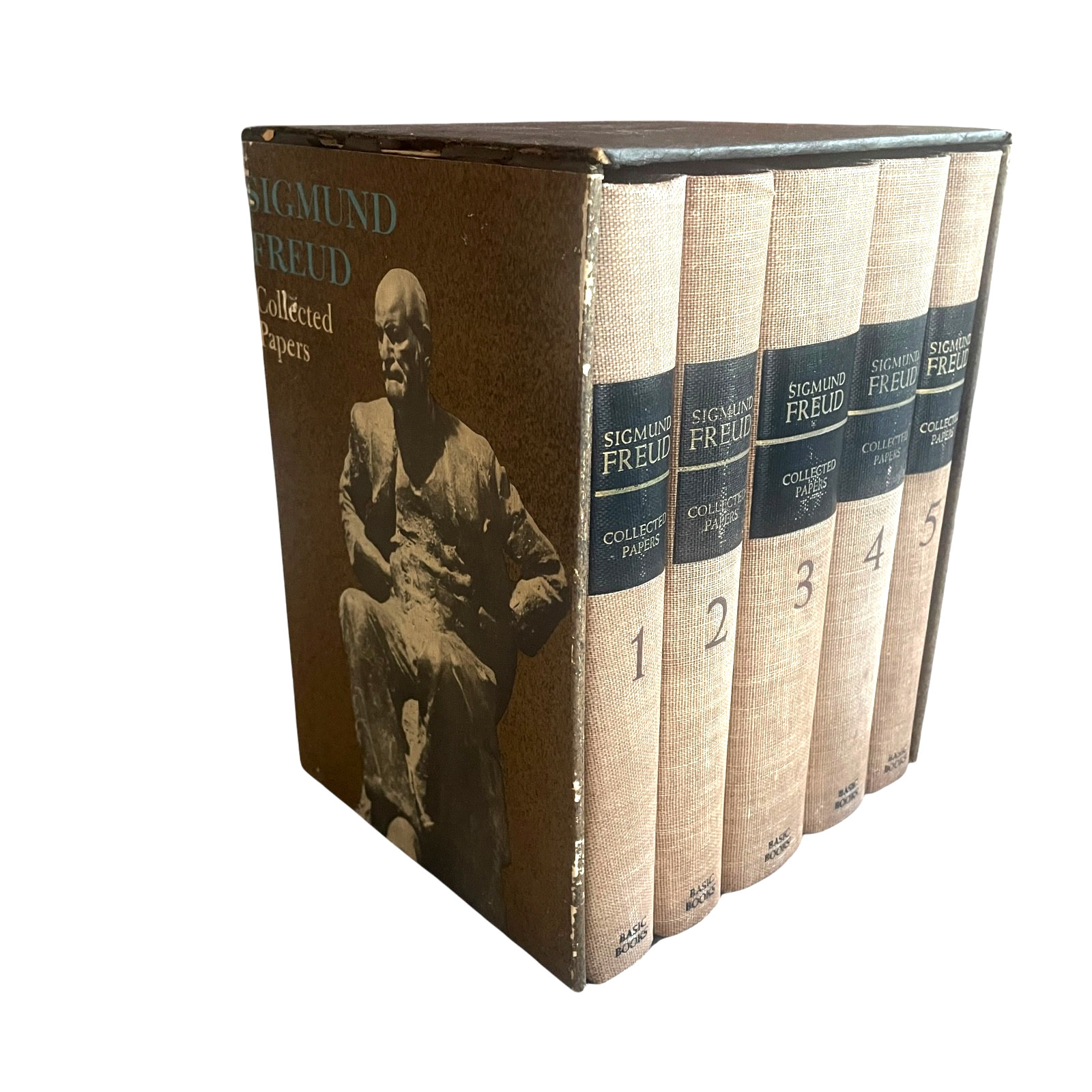 SIGMUND FREUD: COLLECTED PAPERS 1st American Edition (1959, Hardcover 5 Volumes)