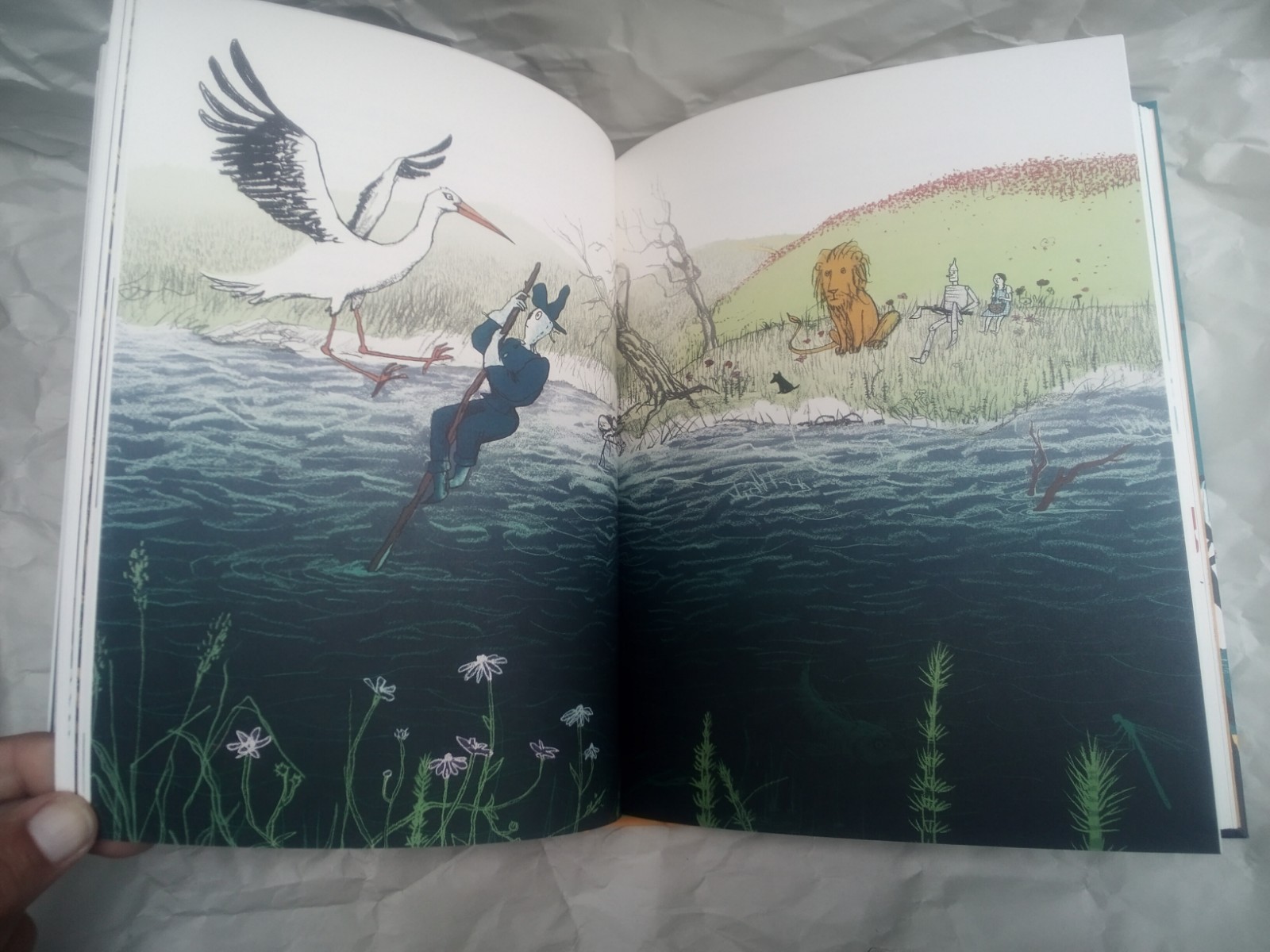 The Wonderful Wizard of Oz FOLIO SOCIETY w/SLIP CASE Illustrated 2010/2018 RARE!