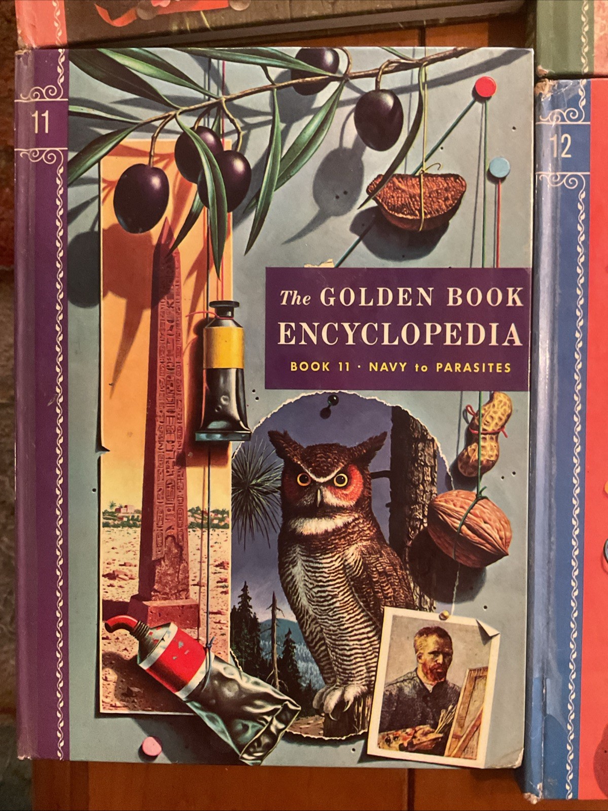 Vintage The Golden Book Encyclopedia Set Complete Volumes 1-16 1960 & 61