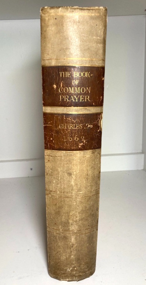 1844 BOOK OF COMMON PRAYER 1662 PICKERING FOLIO VELLUM UNOPENED LEAVES