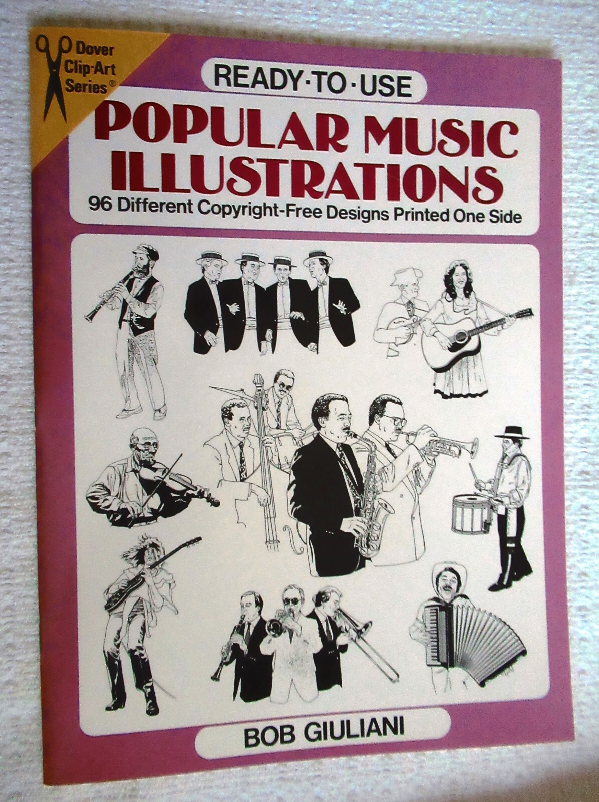 6 DOVER CLIP-ART Ready-To-Use Books TOYS, DOLLS AND GAMES Banners BORDERS Music