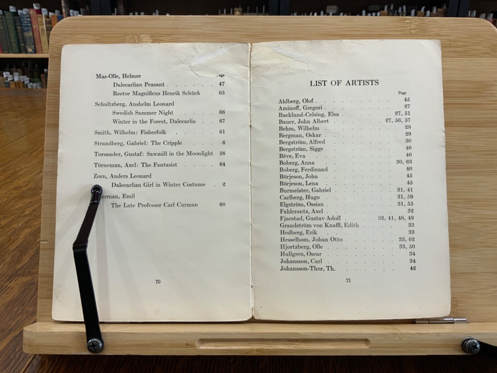 1916 Official Catalogue: Swedish Art Exhibition by Christian Brinton, Chicago