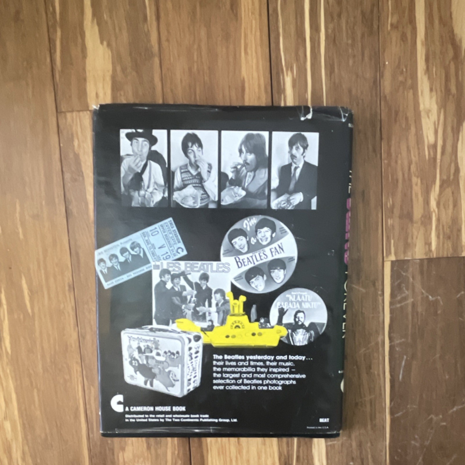 The Beatles Forever by Nicholas Schaffner Hardcover Illustrated Music Book