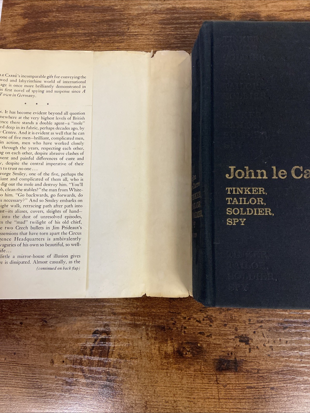 Tinker Tailor Soldier Spy John le Carre 1974 First Edition Hardcover