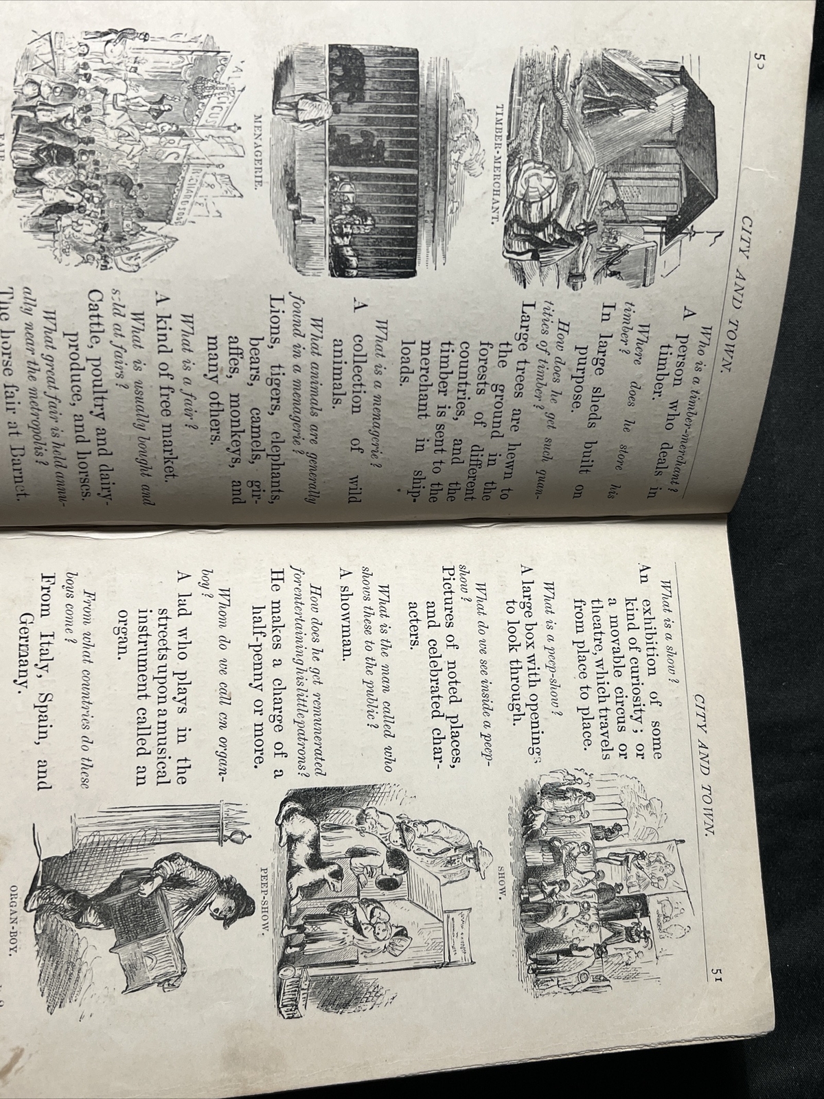 Antique 1881 THINGS OUT – OF – DOORS Book 480 ILLUSTRATIONS Hardback 160 Pg