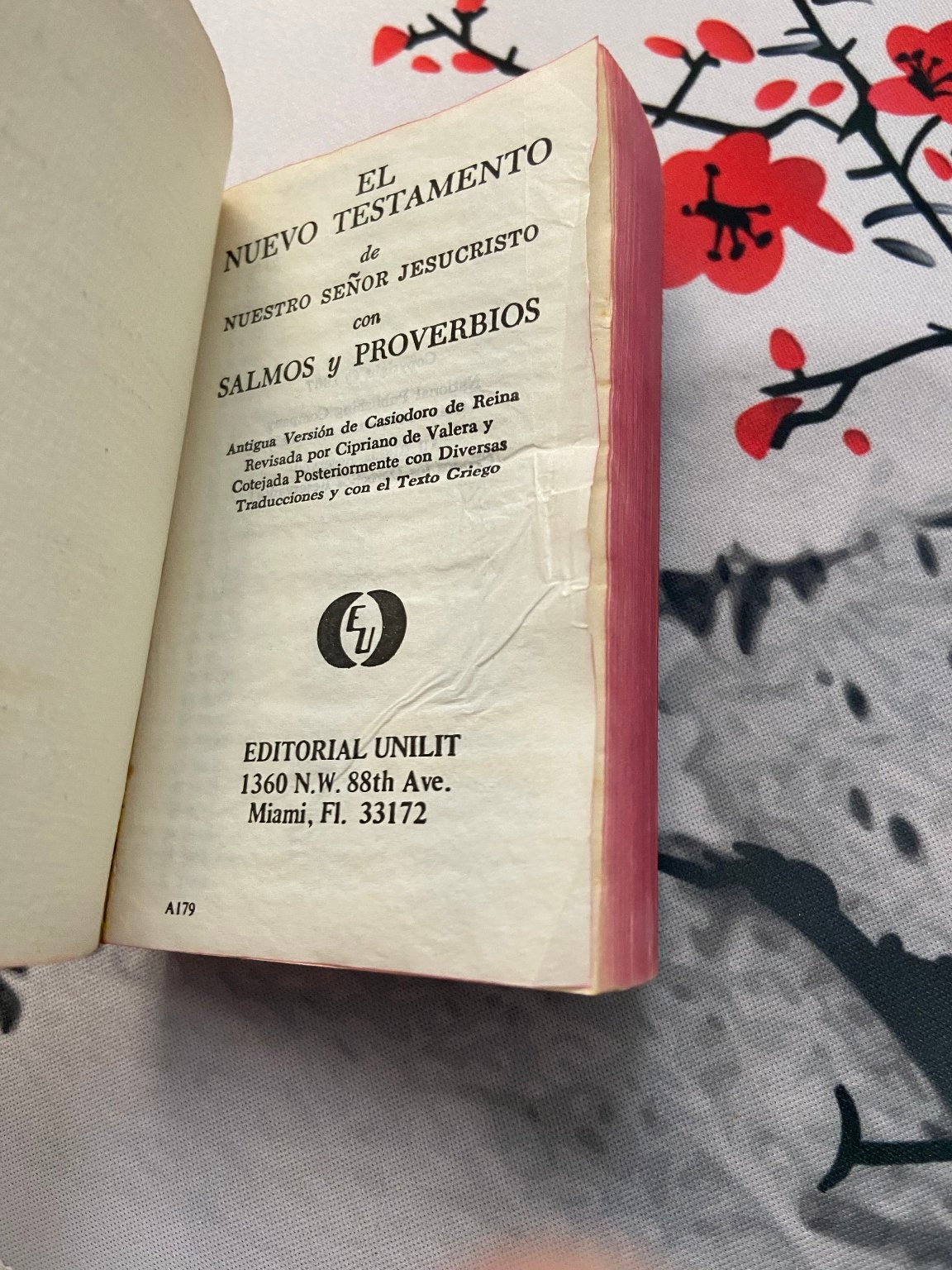 Nuevo Testamento Salmos Proverbios Reina Valera Revised 1967