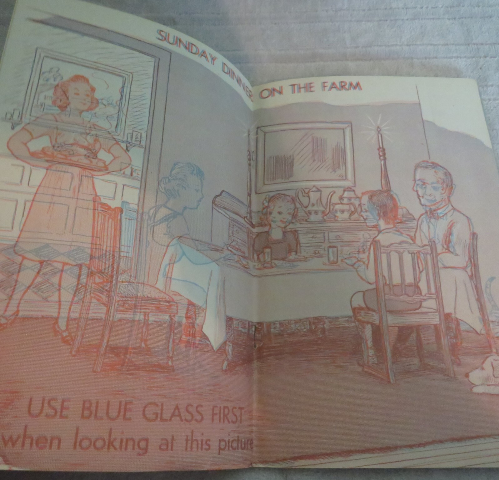 Rare-Jack and Mary’s Visit to the Farm – Damaged Magi-Glasses-2nd Printing-1944