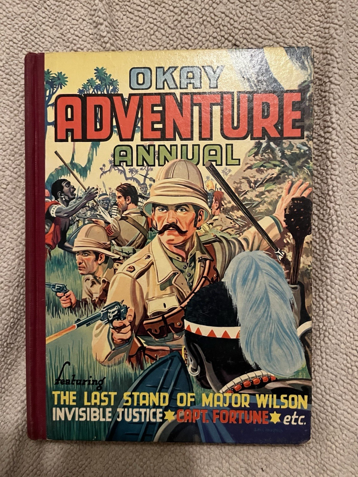Okay Adventure Annual 1956 Excellent Condition