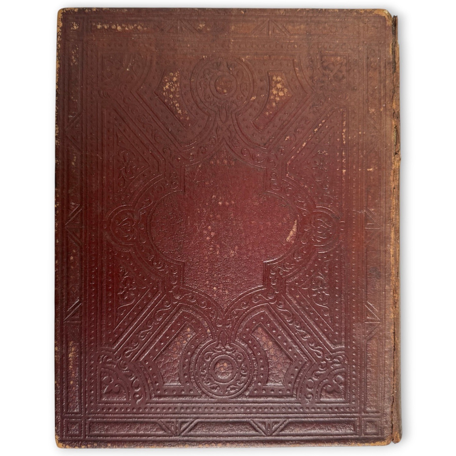 RARE Hill’s Manual Of Social & Business Forms 1884 Premium Embossed Leather Gilt