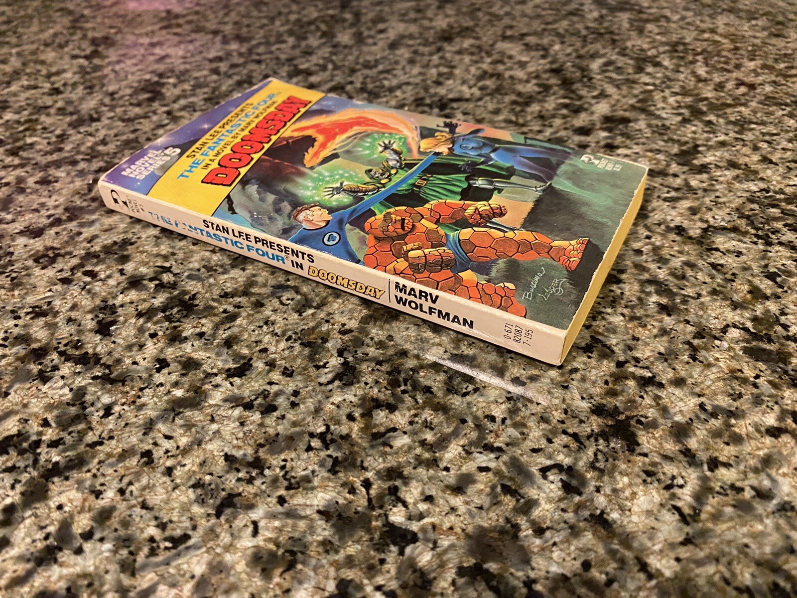 Stan Lee Presents The Fantastic Four Doomsday/Marvel Superheroes-Novel 5/9-PB